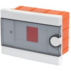 Πίνακας Χωνευτός Πλαστικός 1Σειράς 6Στοιχείων IP40 Attis 60026